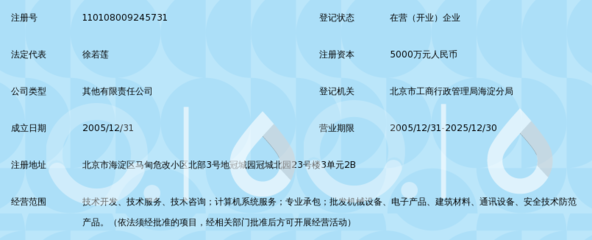 康保环亚安全防范技术（北京）有限公司 信息技术咨询服务的专业护航者